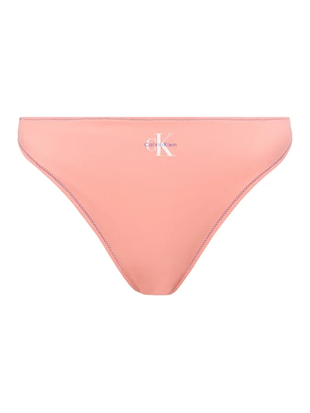 Calvin Klein Swimwear Bikinové nohavičky modrá / pitaya biela
