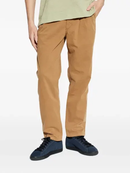 Pantaloni chino Rag & Bone plisate maro