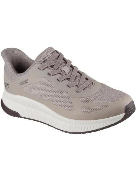 Sneakerși Skechers maro