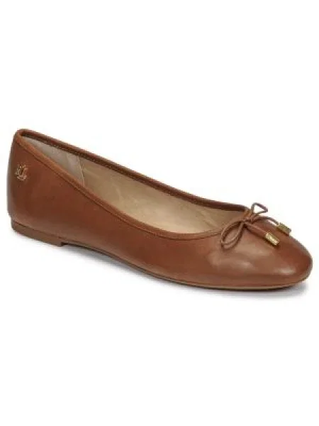 Tenisky Lauren Ralph Lauren hnedá