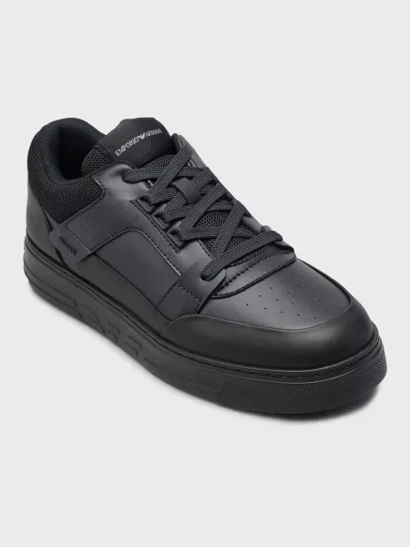 Кеды Emporio Armani черные