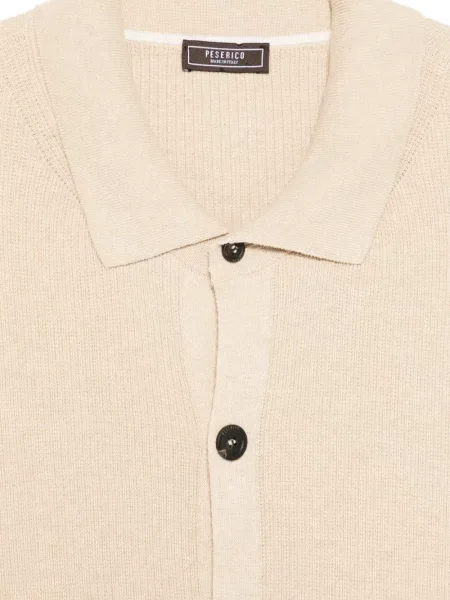 Polo Peserico tricotate maro