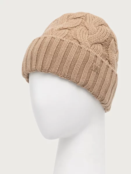 Weekend MaxMara De cașmir căciulă Wkazampa maro