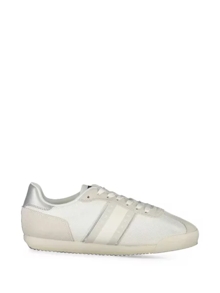 Sneakerși Tommy Hilfiger din piele de căprioară cu autograf