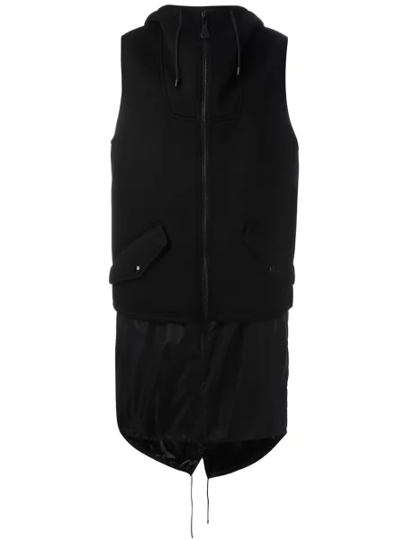 Hanorac cu glugă Givenchy fără mâneci negru