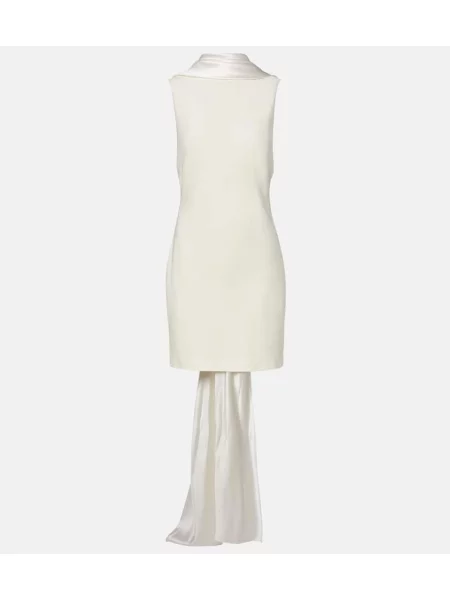 Rochie Danielle Frankel de lână alb