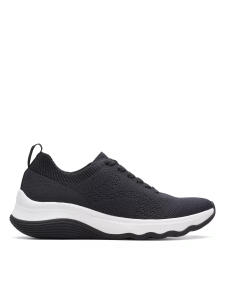 Pantofi Clarks cu legături negru