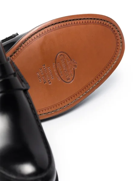 Pantofi loafer Church's din piele negru