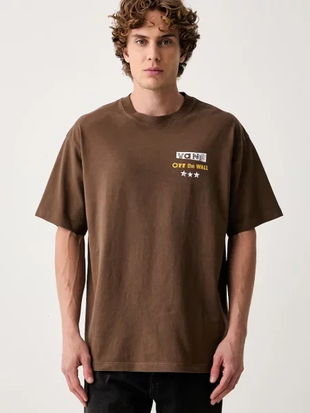 Vans T-shirt brązowa