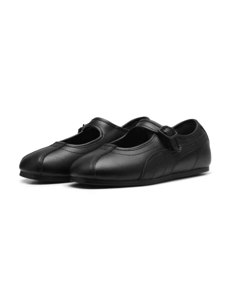 PUMA Baleríny Tacklette' čierna