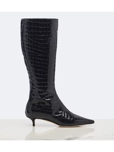 Cizme Jimmy Choo din piele albastru