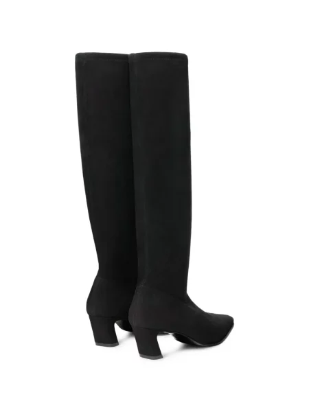 Botine Stuart Weitzman din piele de căprioară negru