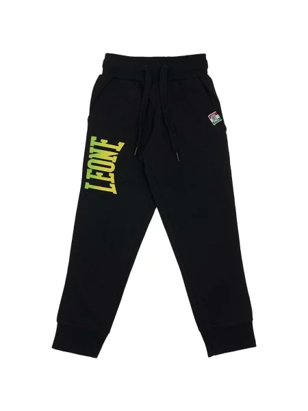 Pantaloni sport copii Leone 1947 negru