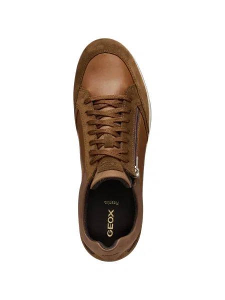 Sneakerși Geox maro
