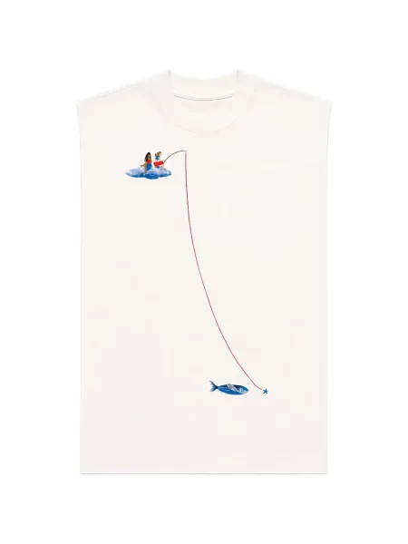 Tricou Farm Rio fără mâneci cu imagine