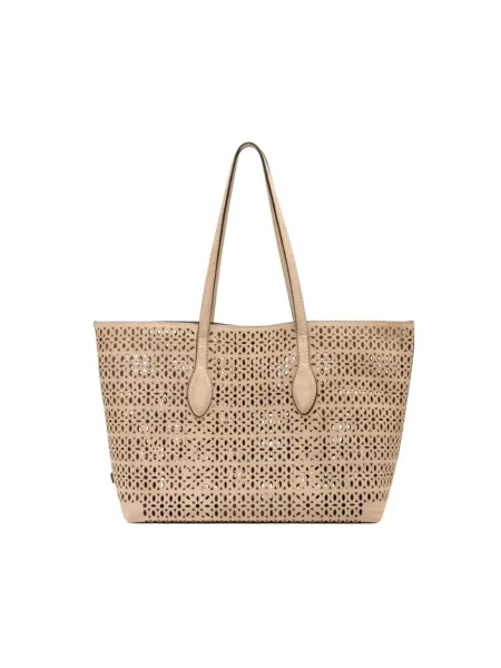 Shopperka Gianni Chiarini beżowa