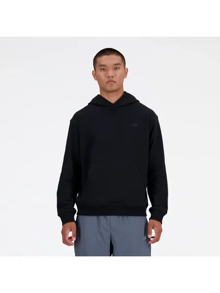 Bluza New Balance Athletics French Terry Hoodie Black S czarna