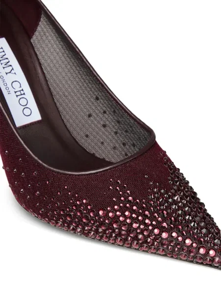 Pantofi cu toc Jimmy Choo roșu