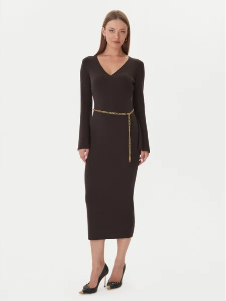 MICHAEL Michael Kors Rochie tricotată maro