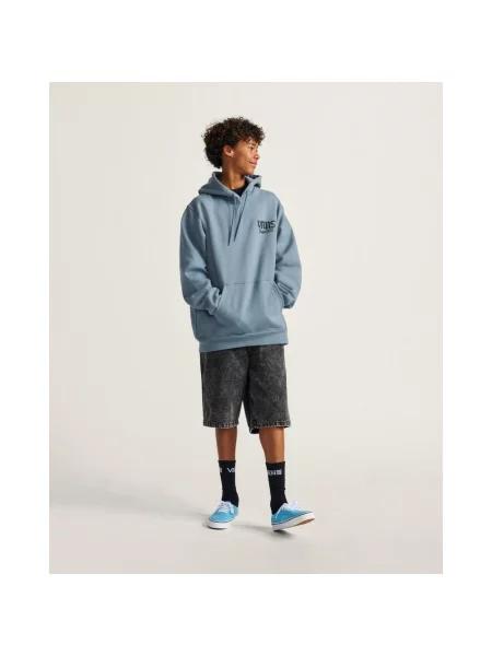 Bluza z kapturem Vans Style niebieski XL czarny