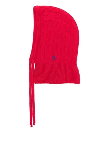 Pletena kapa Polo Ralph Lauren siva