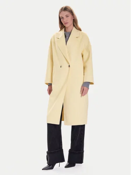 ViCOLO Volneni plašč rumena