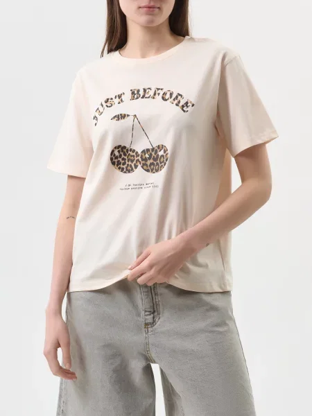 Футболка J.b4 Just Before бежева