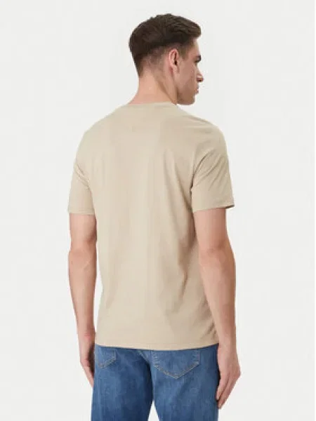 TOMMY HILFIGER Tričko BRAND LOVE / námornícka modrá / červená / biela béžová