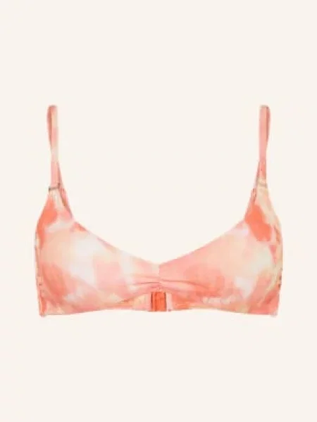 Watercult Bralette Bikiny Sunhase Dreams světle / krémová / tmavě oranžová červená