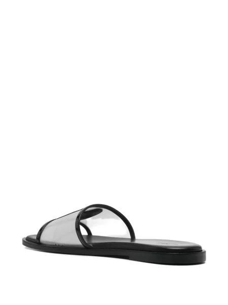 Papuci tip mules Msgm alb