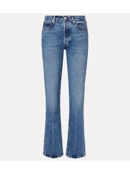 Proste jeansy Frame niebieskie