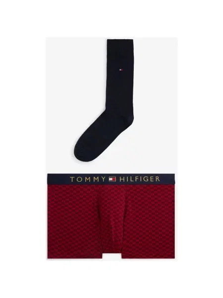 Skarpety Tommy Hilfiger czerwone