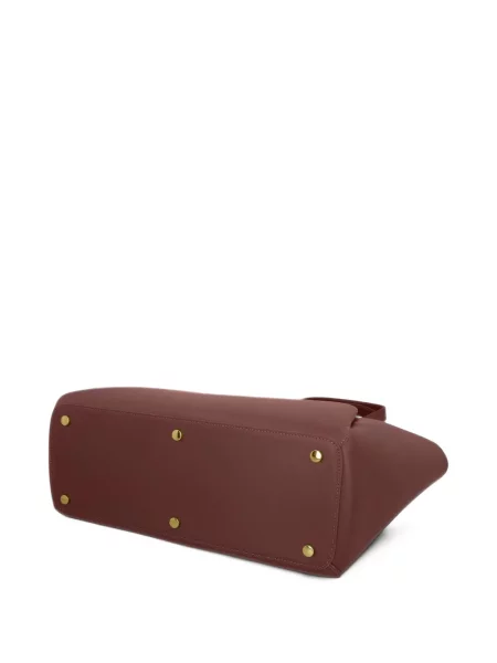 Geantă shopper Kaai din piele maro