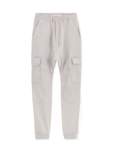 Cargo nohavice Celio sivá