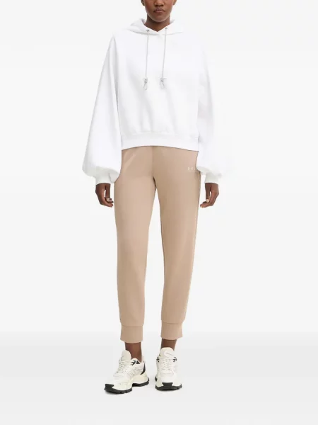 Pantaloni Guess din dantelă alergare