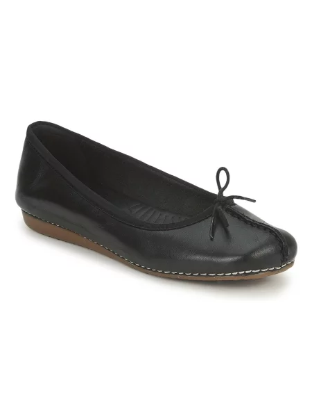 Balerinke Clarks črna