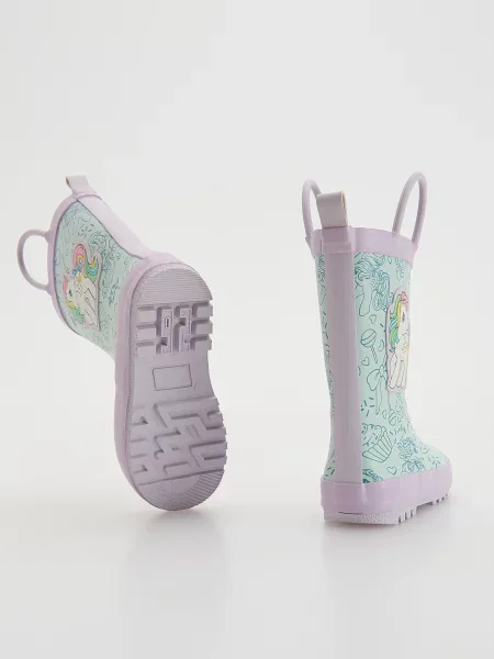 Резиновые сапоги Reserved зеленые