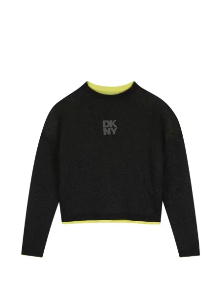 Sweter dziecięcy Dkny zielony