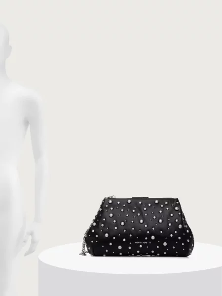 Кожаный клатч Michael Michael Kors