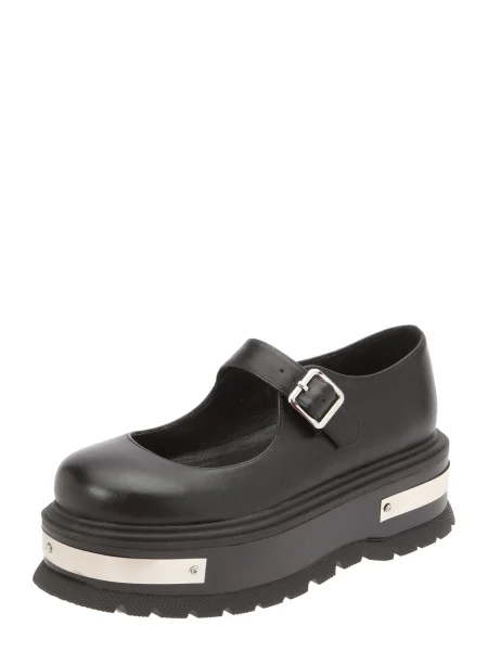 Koi Footwear Baleríny s ramienkom čierna