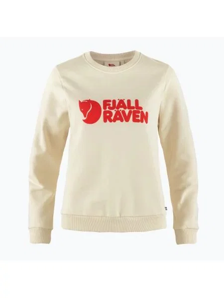 Sweter Fjällräven z kapturem z autografem biały