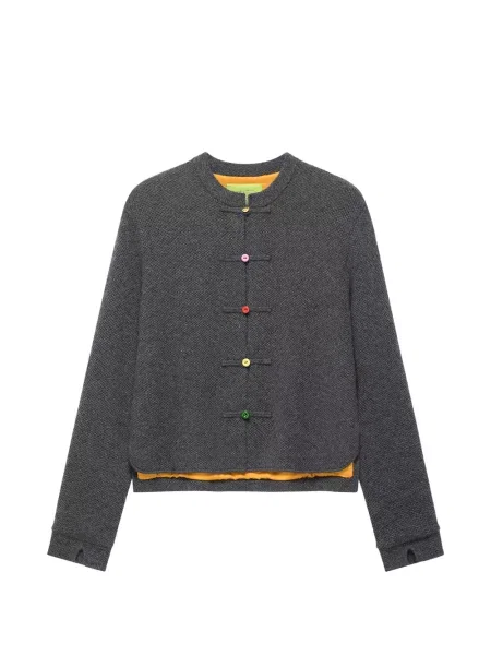 Cardigan Shanghai Tang din cașmir gri