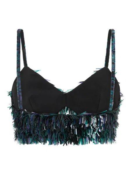 Top Alberta Ferretti niebieski