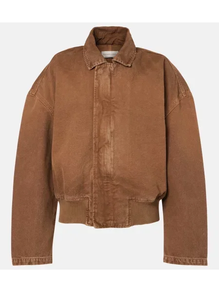 Geacă bomber Slvrlake din canvas maro