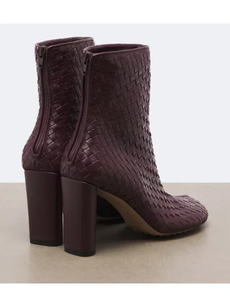Cizme scurte Bottega Veneta din piele