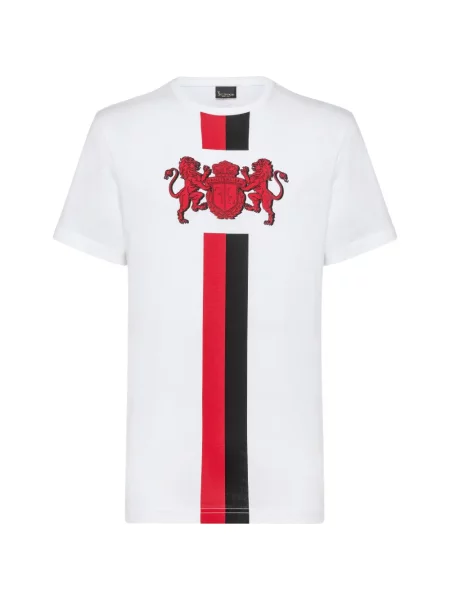 Tricou Billionaire cu imagine alb