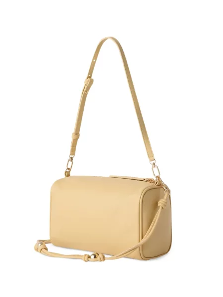 Bőr crossbody táska Furla autogrammal