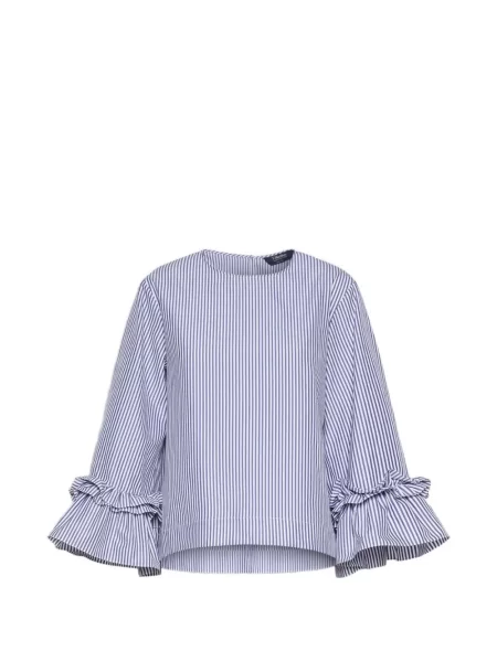 Košulja 's Max Mara s volanima plava