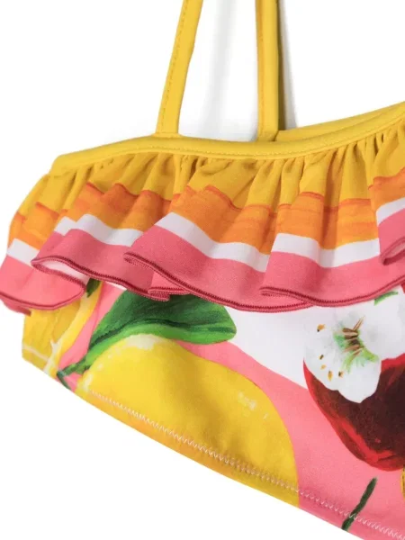 Bikini dziecięce Dolce And Gabbana żółte