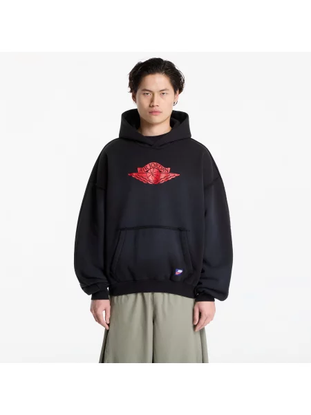 Φούτερ Jordan Flight Wings Fleece Pullover Hoodie Black/ University Red XS μαύρο